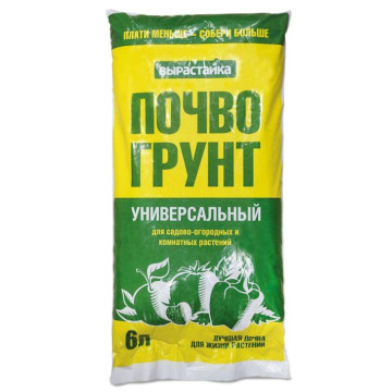 Грунт Био Мастер 'Вырастайка' эконом 6л универсальный