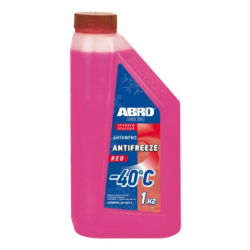 Антифриз красный 1кг ABRO AF-651-L