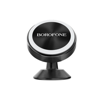 Держатель телефона на панель BOROFONE Черный, магнитный