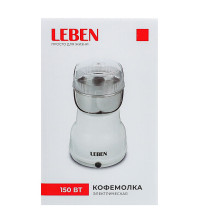 Кофемолка, металл, 150Вт LEBEN