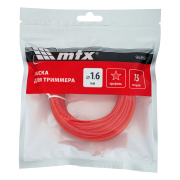 Леска для триммера 1,6 мм 15 м Звезда MTX