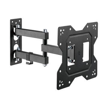Кронштейн для ТВ VESA 23'-43' до 30 кг 100х100-200х200, черный 455947