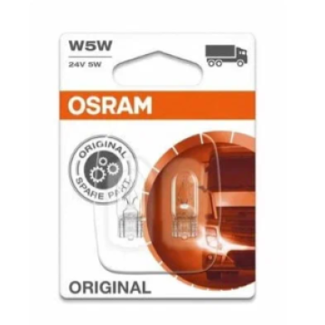 Автолампа 1шт Osram ORIGINAL LINE min W5W 24V 5W W2,1x9,5d