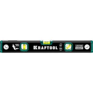 Уровень 400мм KRAFTOOL с зеркальным глазком