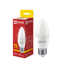 Лампа IN HOME LED-СВЕЧА-VC 11Вт 230В Е27 3000К 820Лм