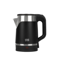 Электрочайник HomeStar 1,7л HS-1043 двойной корпус, черный