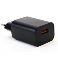 Адаптер сетевой ERGOLUX ELX-РA01P-C02 черный 5V/2A 1xUSB 110-220V