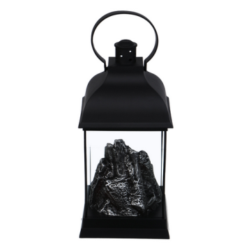 Светильник-фонарь LED СНОУ БУМ 10,5x10,5x22см, PP, стекло, 2хАА, 1 режим