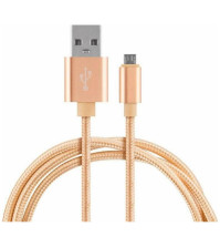 Кабель Energy ET-28 USB/Lightning, (для Apple) золотой