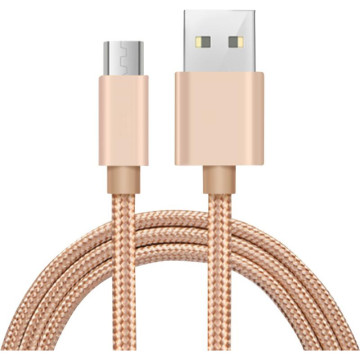Кабель Energy ET-28 USB/MicroUSB, золотой