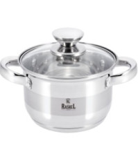 Кастрюля 1,9л Берта 16*10см цилиндр ст/кр индукция R-1900x