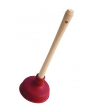 Вантуз York ручка дерево h35см d15см 97110