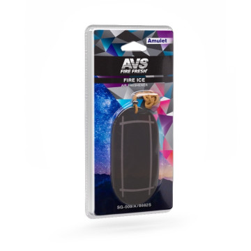 Ароматизатор AVS SG-009 Amulet Fire ice Огненный лед гелевый