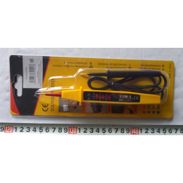 Тестер электрический 3в1, 110-500V, AC/DC, плст+мет
