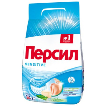 Стиральный порошок PERSIL 3,0кг Sensitive универсальный
