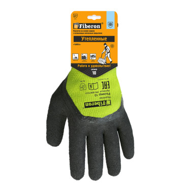 Перчатки Ледоруб утепленные XL акрил латекс PR-WNT331