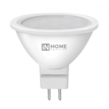 Лампа IN HOME LED-JCDR-VC 6Вт 230В GU5.3 3000К 480Лм