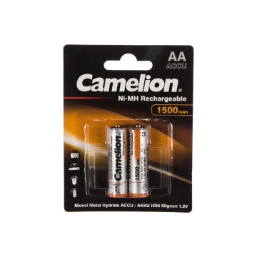 Аккумулятор Camelion AA-1500mah Ni-MH BL-2