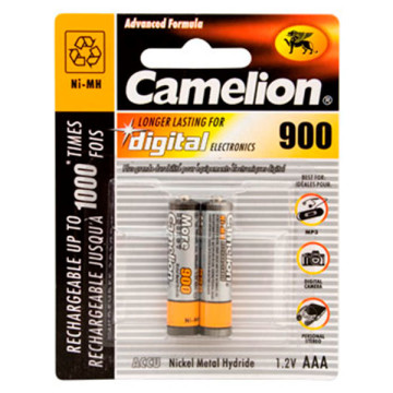 Аккумулятор Camelion AAA 900mah Ni-MH BL-2