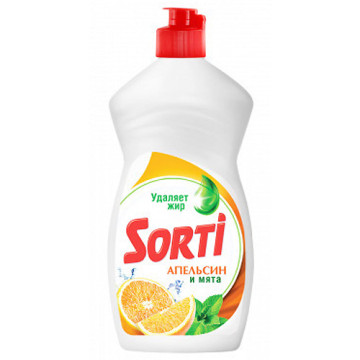 Жидкость для посуды Sorti 900мл Апельсин Мята