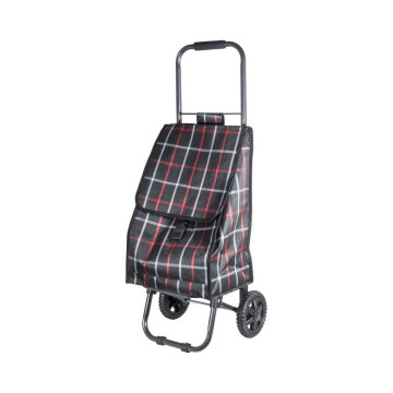 Сумка-тележка Brown 30кг 39*21*84см, кол.пл.d=135мм. 2251, Рыжий Кот