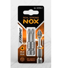 Бита Nox Strong PZ2*50 torsion 2шт